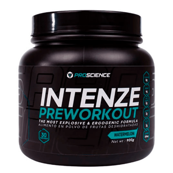 tabla nutricional Intenze Watermelon - Proscience